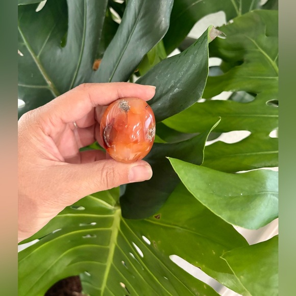 Other - Carnelian Palmstone
